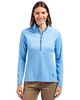 Cutter & Buck Adapt Recycled Soft Knit Stretch Womens Half Zip Pullover
