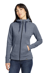 New Era® Women's French Terry Full-Zip Hoodie