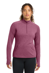 Sport-Tek® Women's Sport-Wick® Stretch 1/4-Zip Pullover