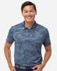 Adidas Men's All Over Camo Print Polo